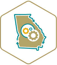 Icon graphic with a trophy and dollar sign showing awards won