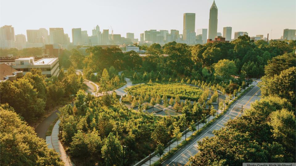 The Georgia Tech EcoCommons (Photo by Nick Hubbard)