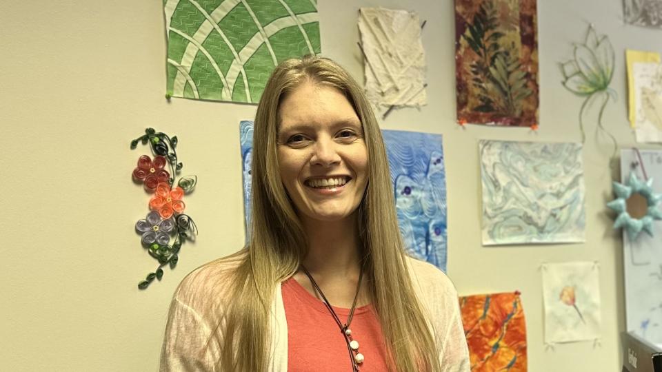 Anna Doll in her office