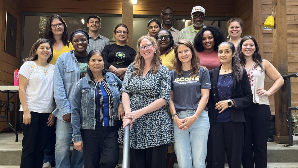 Group picture of Community Engaged Research workshop participants.