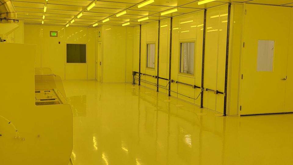 Inside the new Marcus Nanotechnology Building cleanroom space