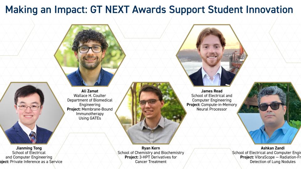 GT NEXT 2025 Recipients 