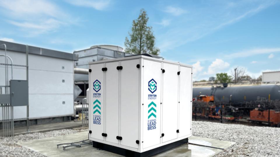 Stryten's Lead Battery Energy Storage System Installation at the Georgia Tech Carbon Neutral Energy Solutions Building