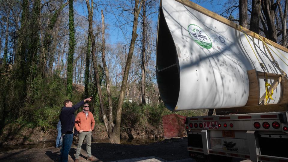 Bridge installation 