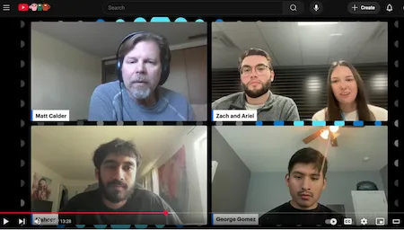 The team discusses its AI-powered job coach, Interstellar Jobs, with Microsoft DevRadio.
