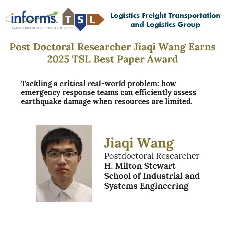 Postdoctoral Researcher Jiaqi Wang