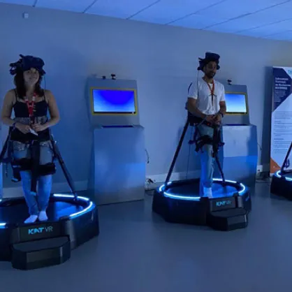 IOMEGA virtual reality platform in the SIReN Lab