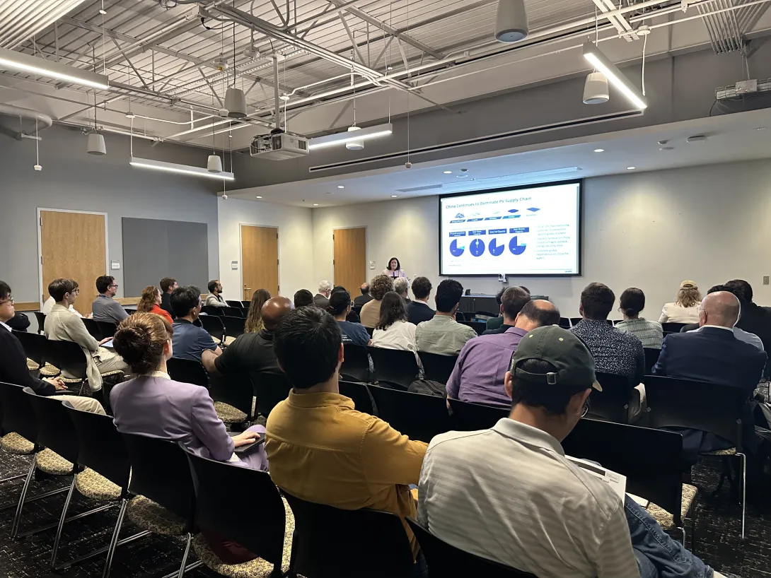 Break out session during Energy Day