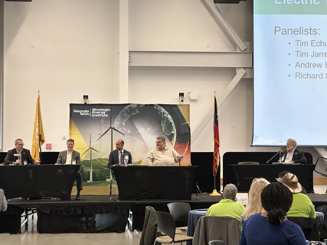 Panelists at the GA Electrification Leadership Summit