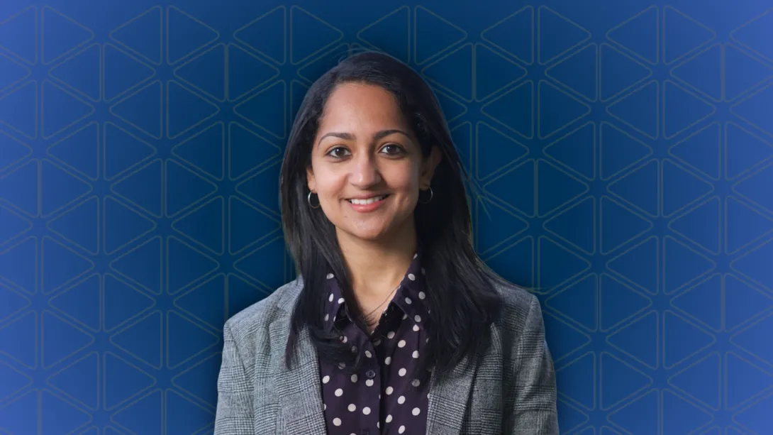 Stylized headshot of Ankanksha Menon