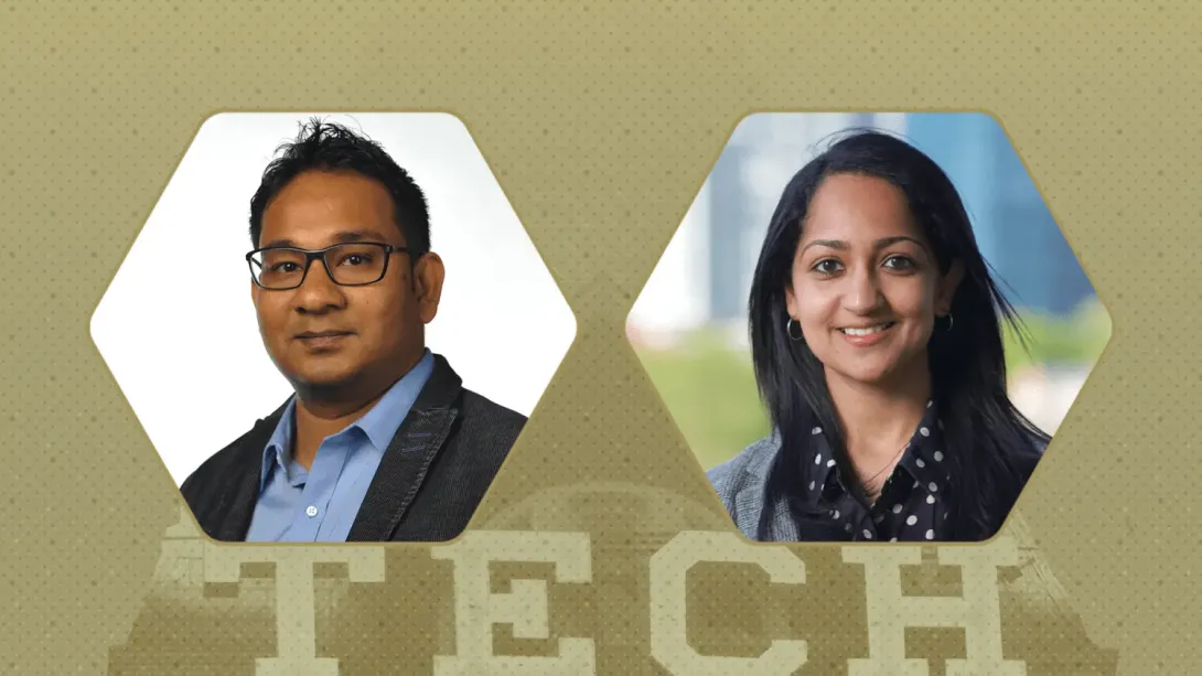 Asif Khan and Akanksha Menon