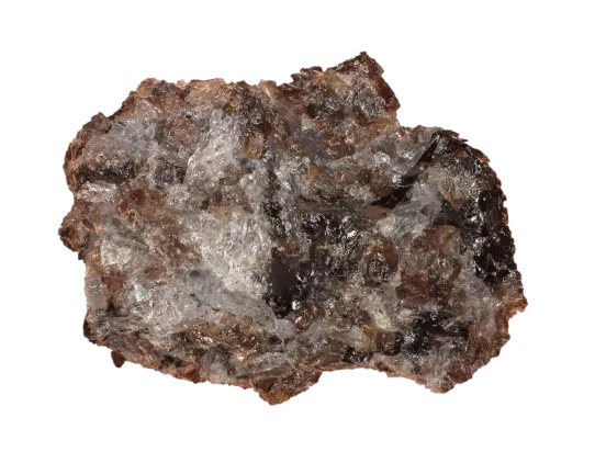 A chip of the lunar sample.